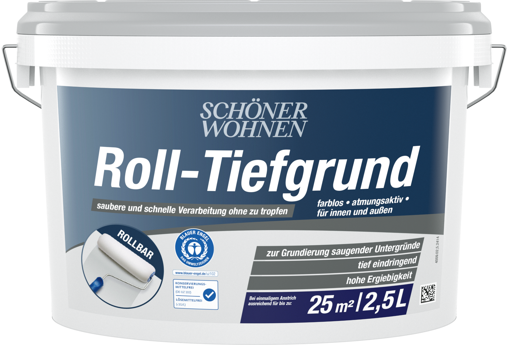 2,5L Schöner Wohnen Roll-Tiefgrund Transparent