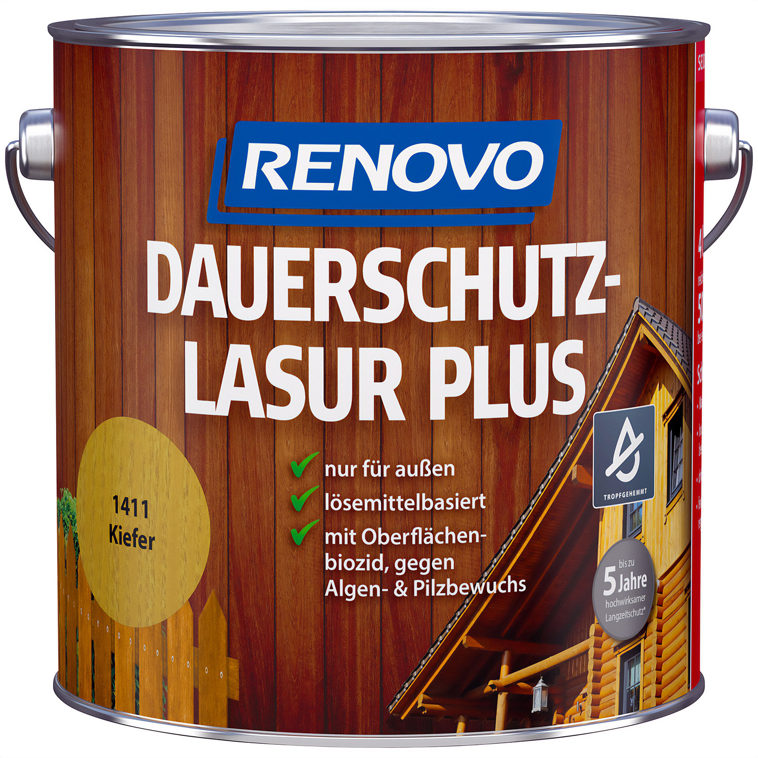 4L Renovo Dauerschutzlasur PLUS Nr.1411 Kiefer 4L Renovo Dauerschutzlasur PLUS Nr.1411 Kiefer