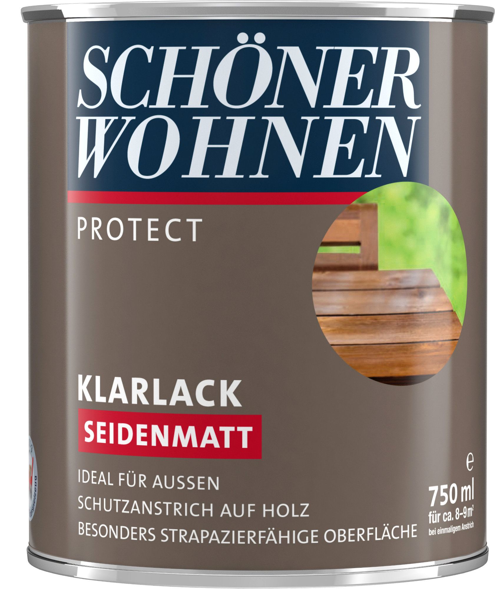 750ml Schöner Wohnen Protect Klarlack seidenmatt farblos 750ml Schöner Wohnen Protect Klarlack seidenmatt farblos