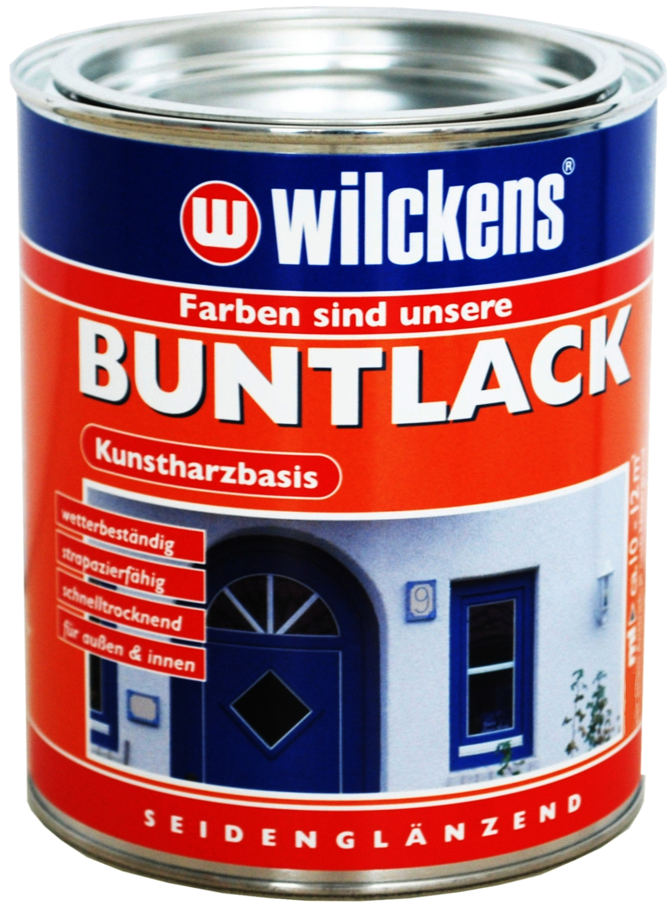 375ml Wilckens Seidenglanz Buntlack lehmbraun 8003 KH