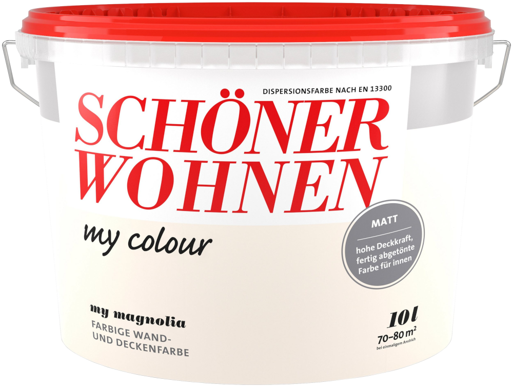 10L Schöner Wohnen My Colour Wandfarbe My Magnolia 10L Schöner Wohnen My Colour Wandfarbe My Magnolia