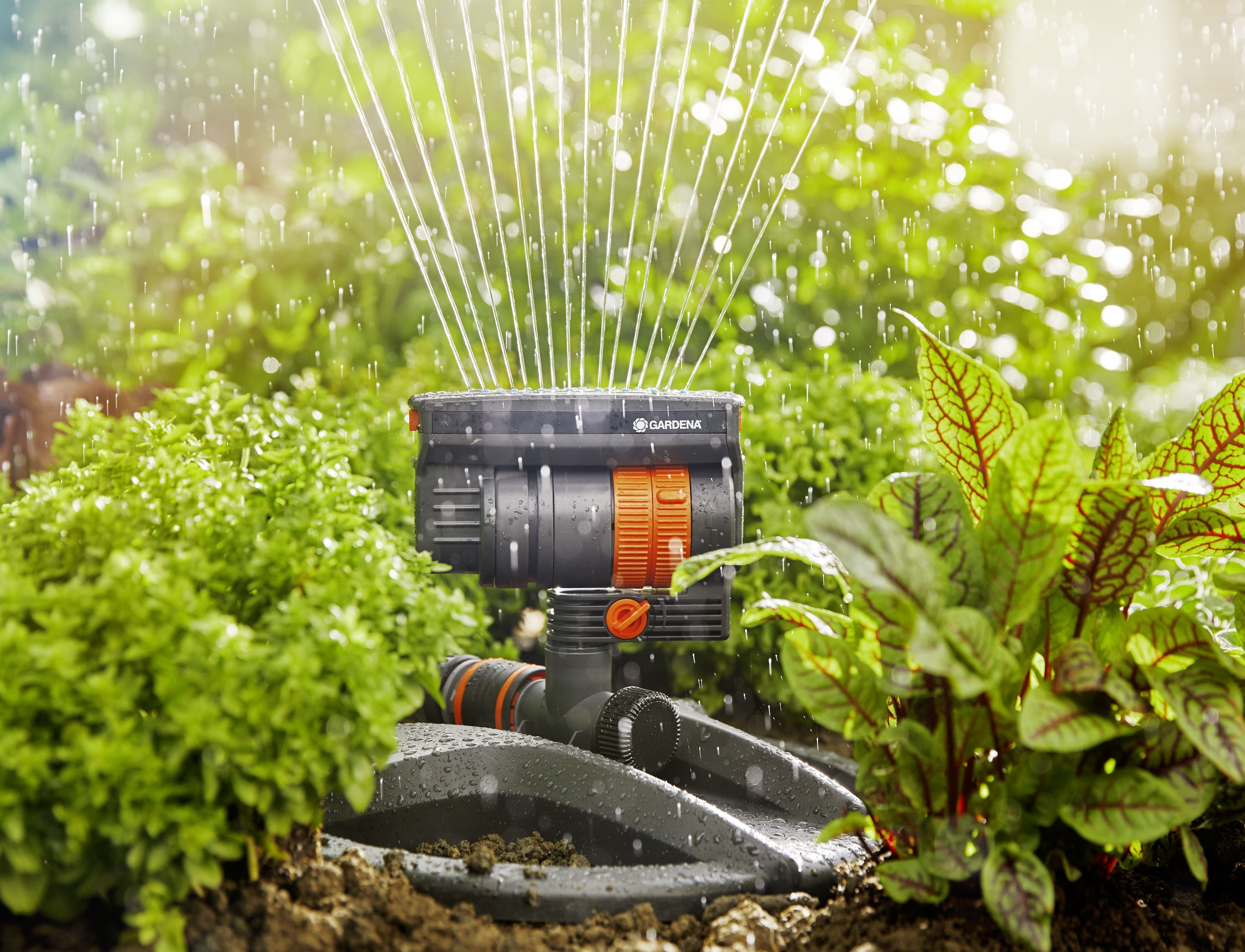 GARDENA Viereckregner AquaZoom compact GARDENA Viereckregner AquaZoom compact