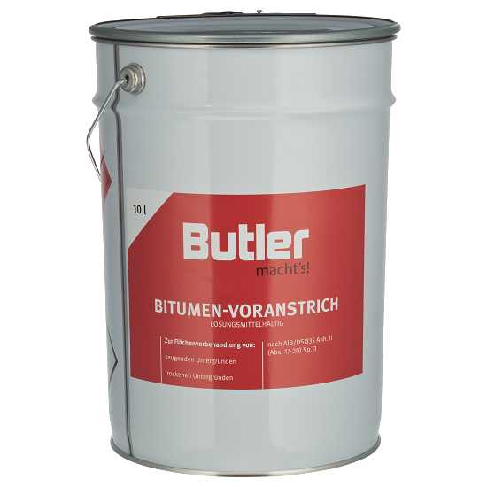 10L Butler Bitumen-Voranstrich lösemittelhaltig 10L Butler Bitumen-Voranstrich lösemittelhaltig