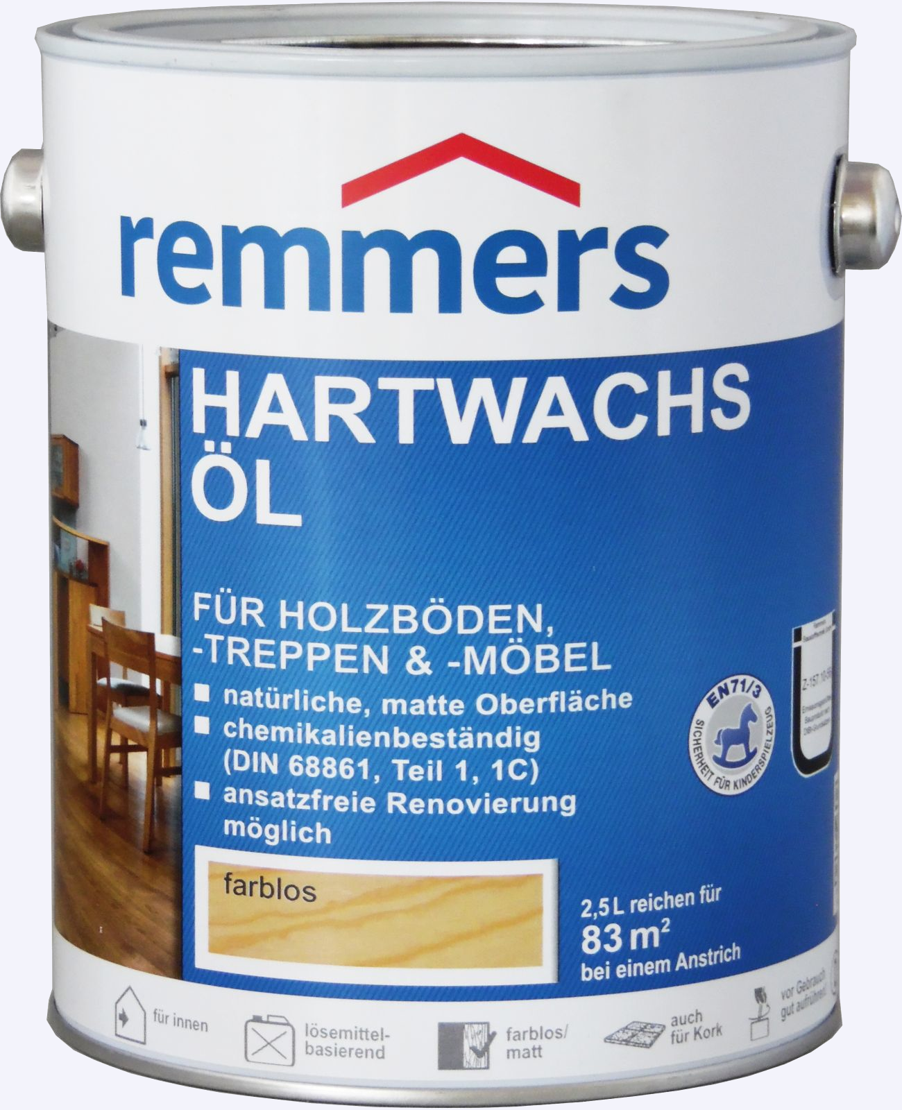 375ml Remmers Hartwachs-Öl Farblos 375ml Remmers Hartwachs-Öl Farblos