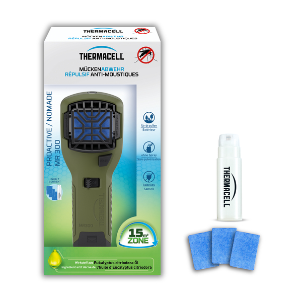 Thermacell Mückenabwehr Proactiv oliv Handgerät