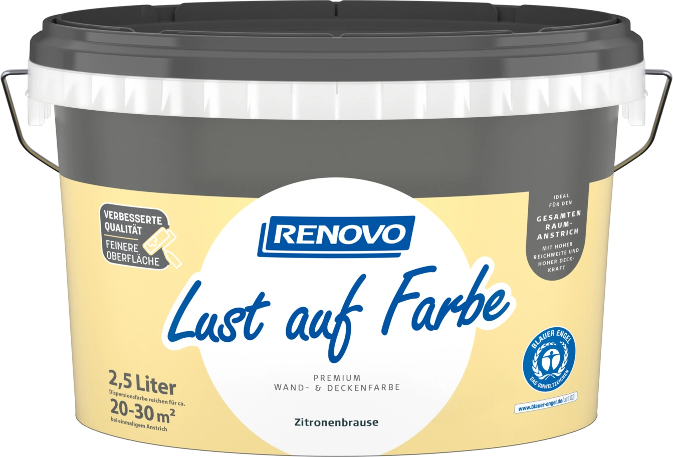 2,5L Renovo Lust auf Farbe, Zitronenbrause