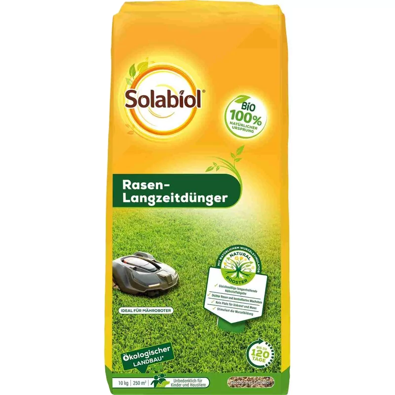 Solabiol Rasen- Langzeitdünger 10 kg