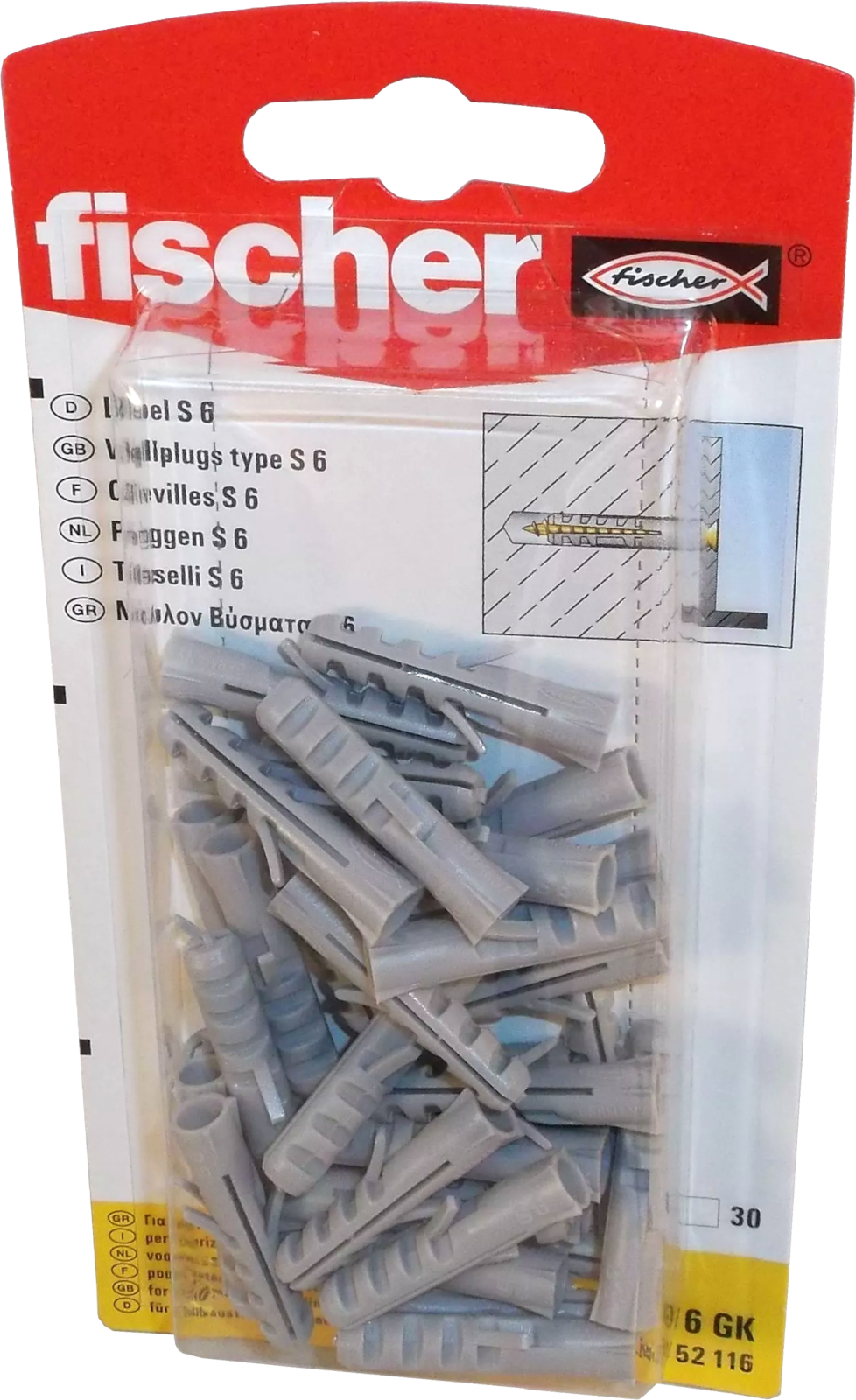 Spreizdübel S 6 GK Spreizdübel S 6 GK
