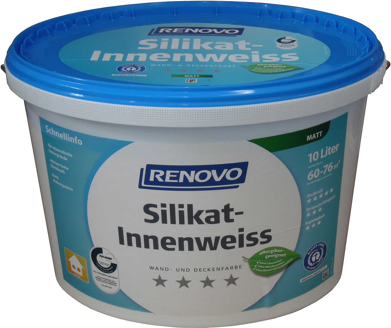 10L Renovo Silikat-Innenweiss Matt 10L Renovo Silikat-Innenweiss Matt