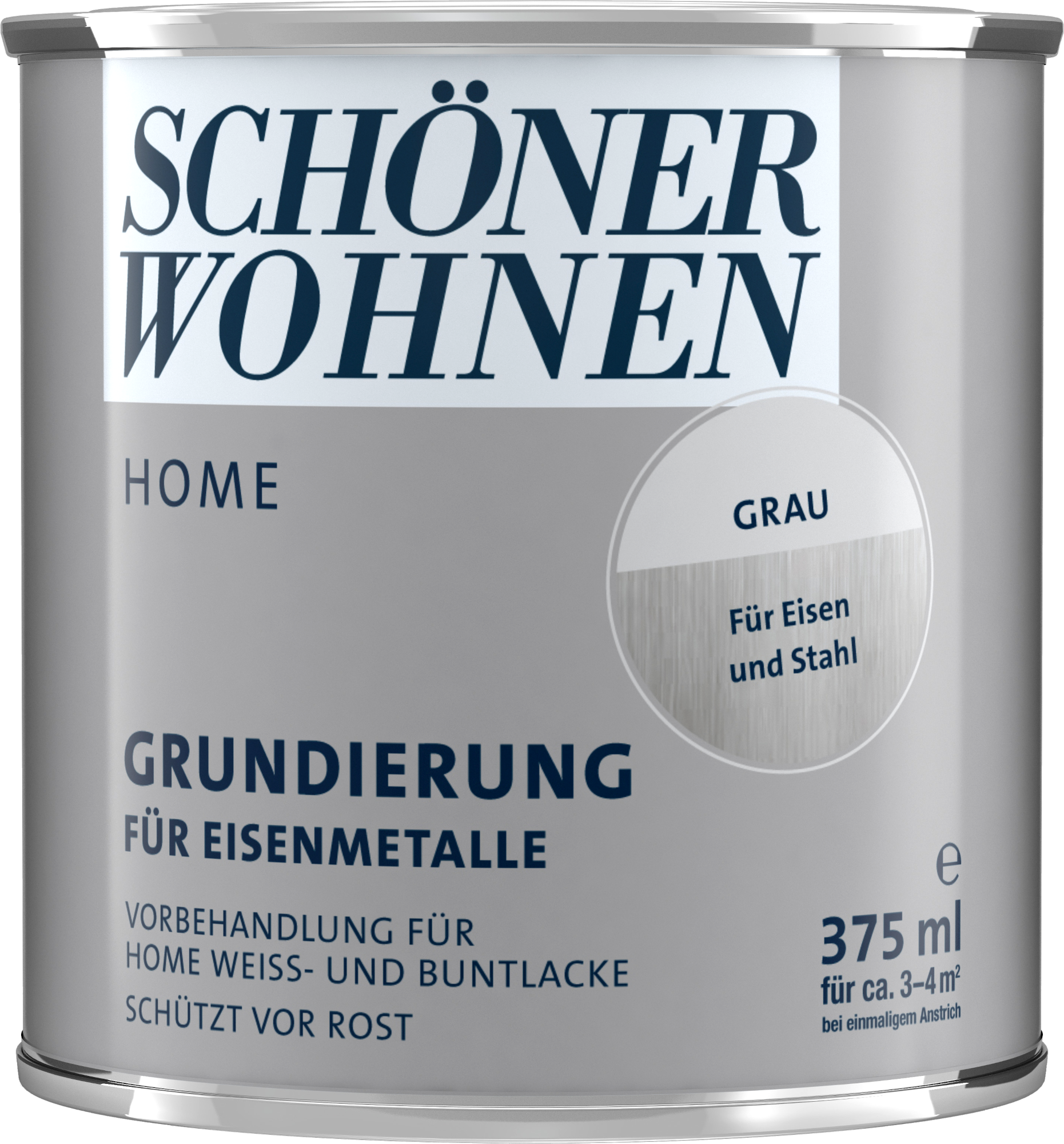 375ml Schöner Wohnen Home Grundierung für Eisenmetalle grau 375ml Schöner Wohnen Home Grundierung für Eisenmetalle grau