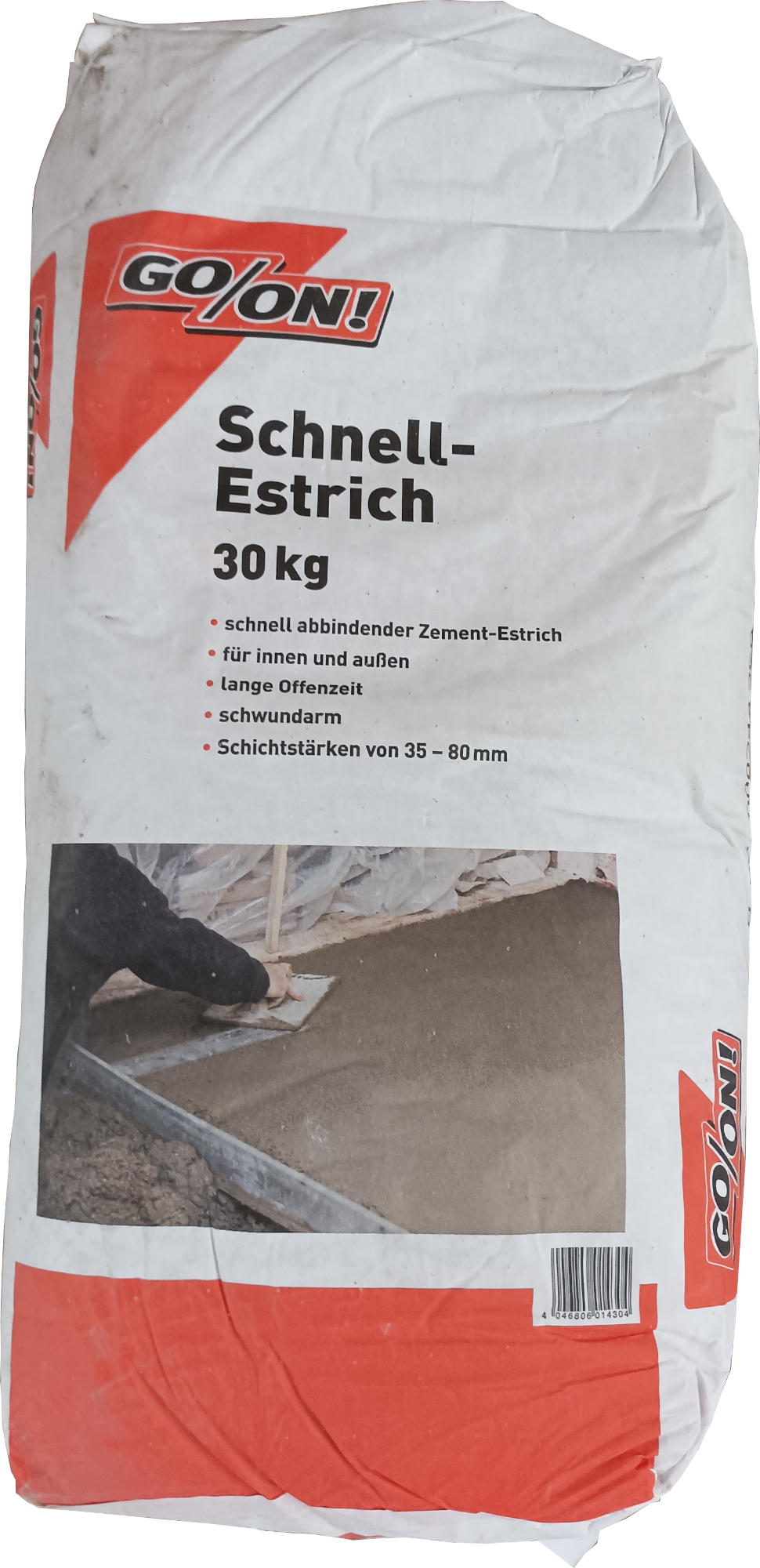 30kg GO/ON Schnellestrich