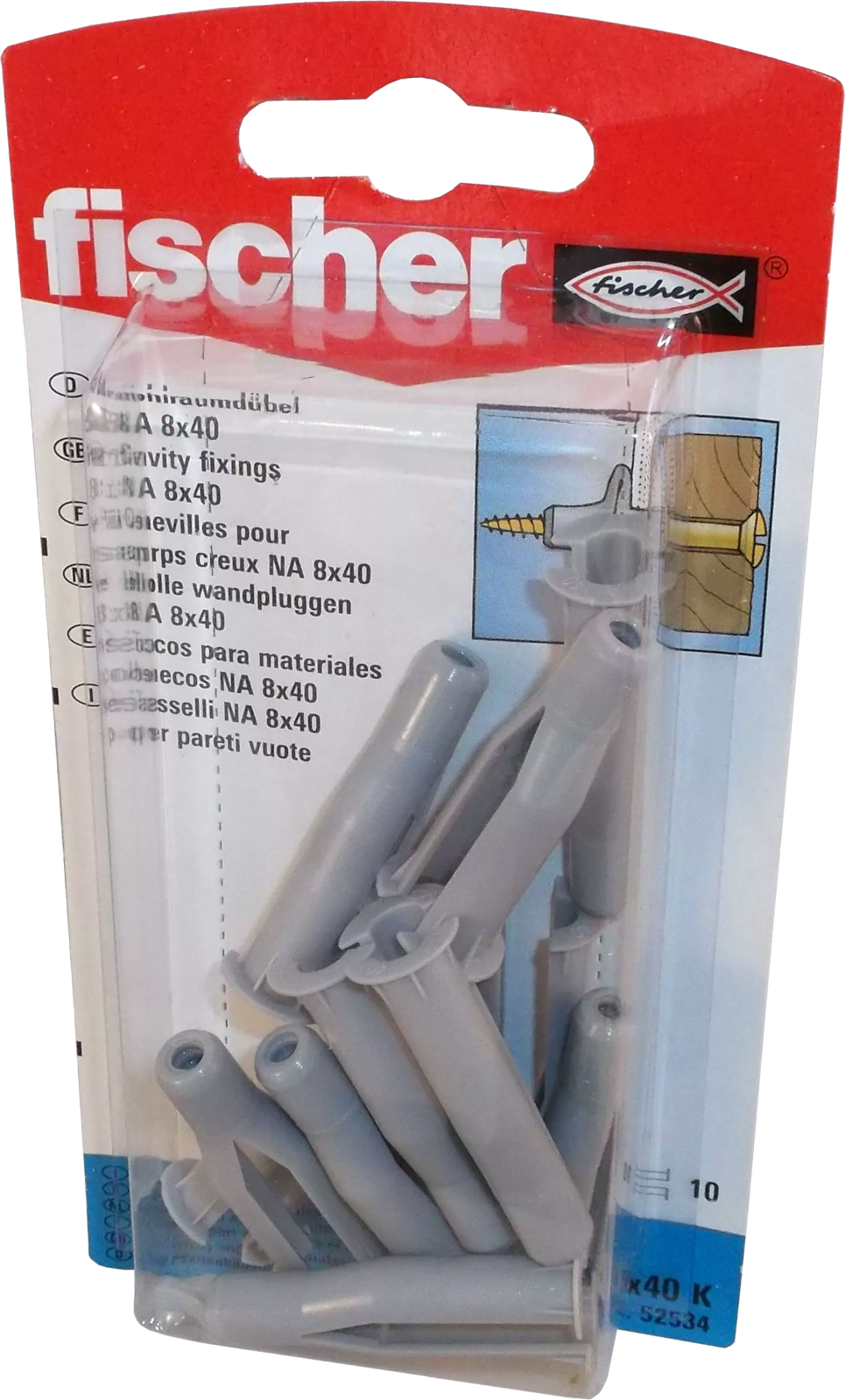 Hohlraumdübel NA 8x40 K Hohlraumdübel NA 8x40 K