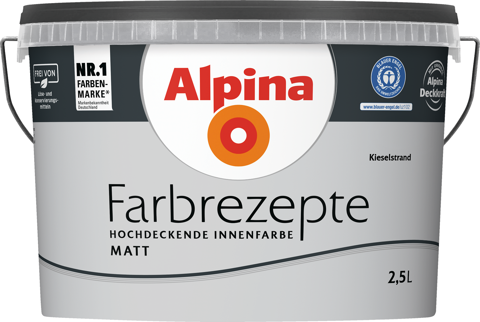 2,5L ALPINA Farbrezepte Kieselstrand, Matt 2,5L ALPINA Farbrezepte Kieselstrand, Matt