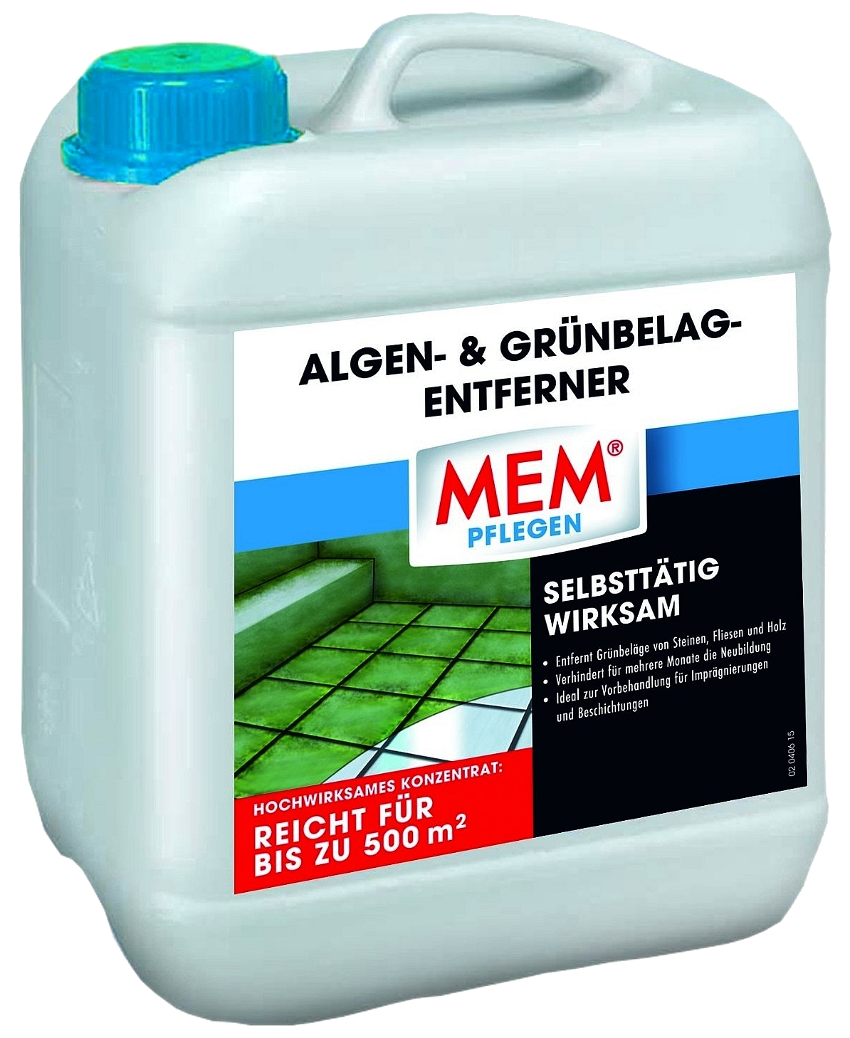 5L MEM Algen- und Grünbelag-Entferner 5L MEM Algen- und Grünbelag-Entferner