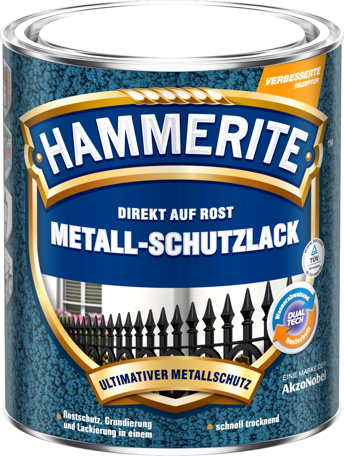 250ml Hammerite Msl Hammerschlag dunkelblau 250ml Hammerite Msl Hammerschlag dunkelblau