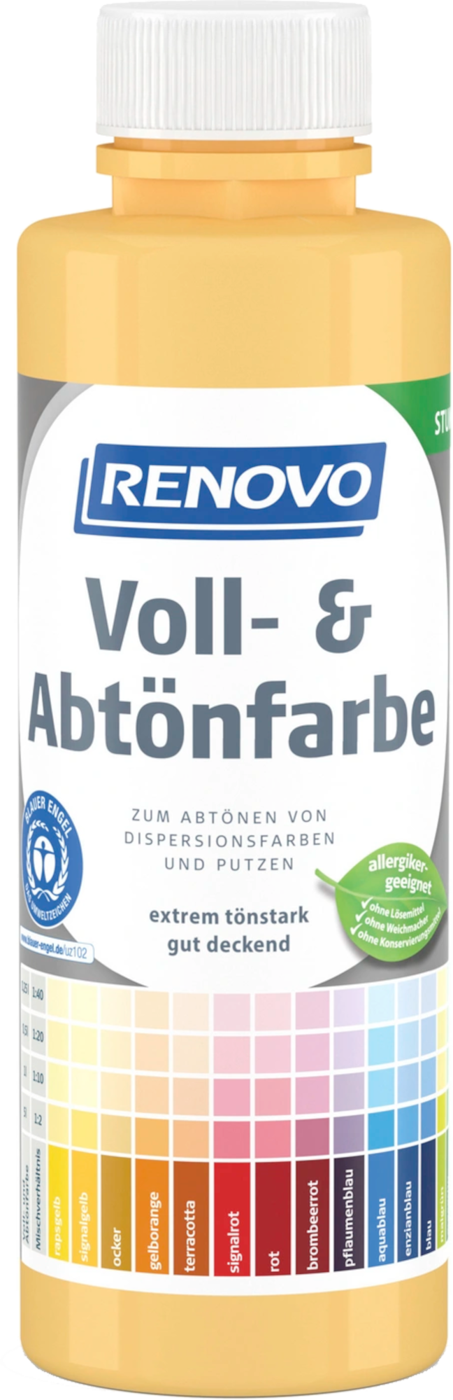 500ml Renovo Volltonfarbe Signalgelb 500ml Renovo Volltonfarbe signalgelb