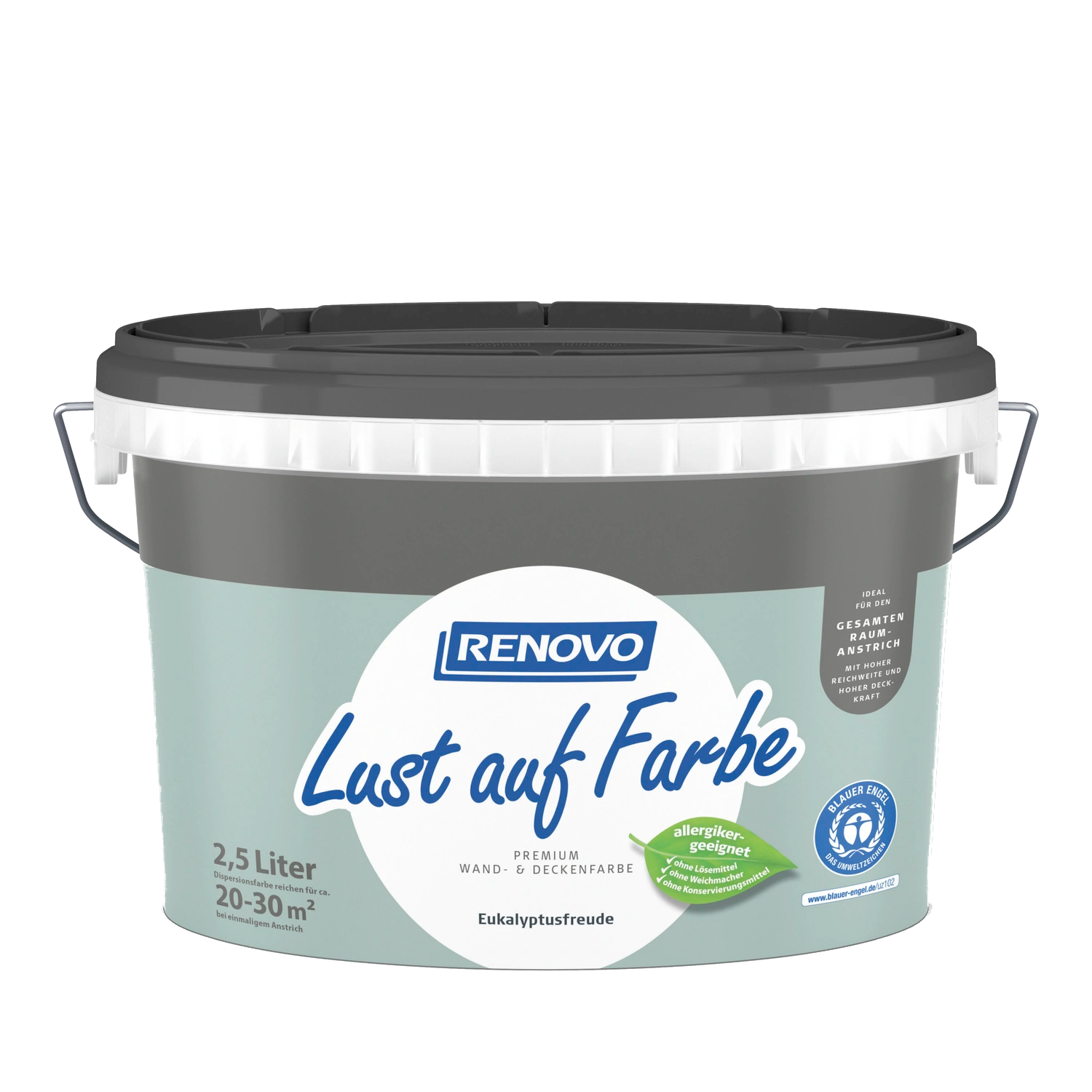 2,5L Renovo Lust auf Farbe, Eukalyptusfreude 2,5L Renovo Lust auf Farbe, Eukalyptusfreude