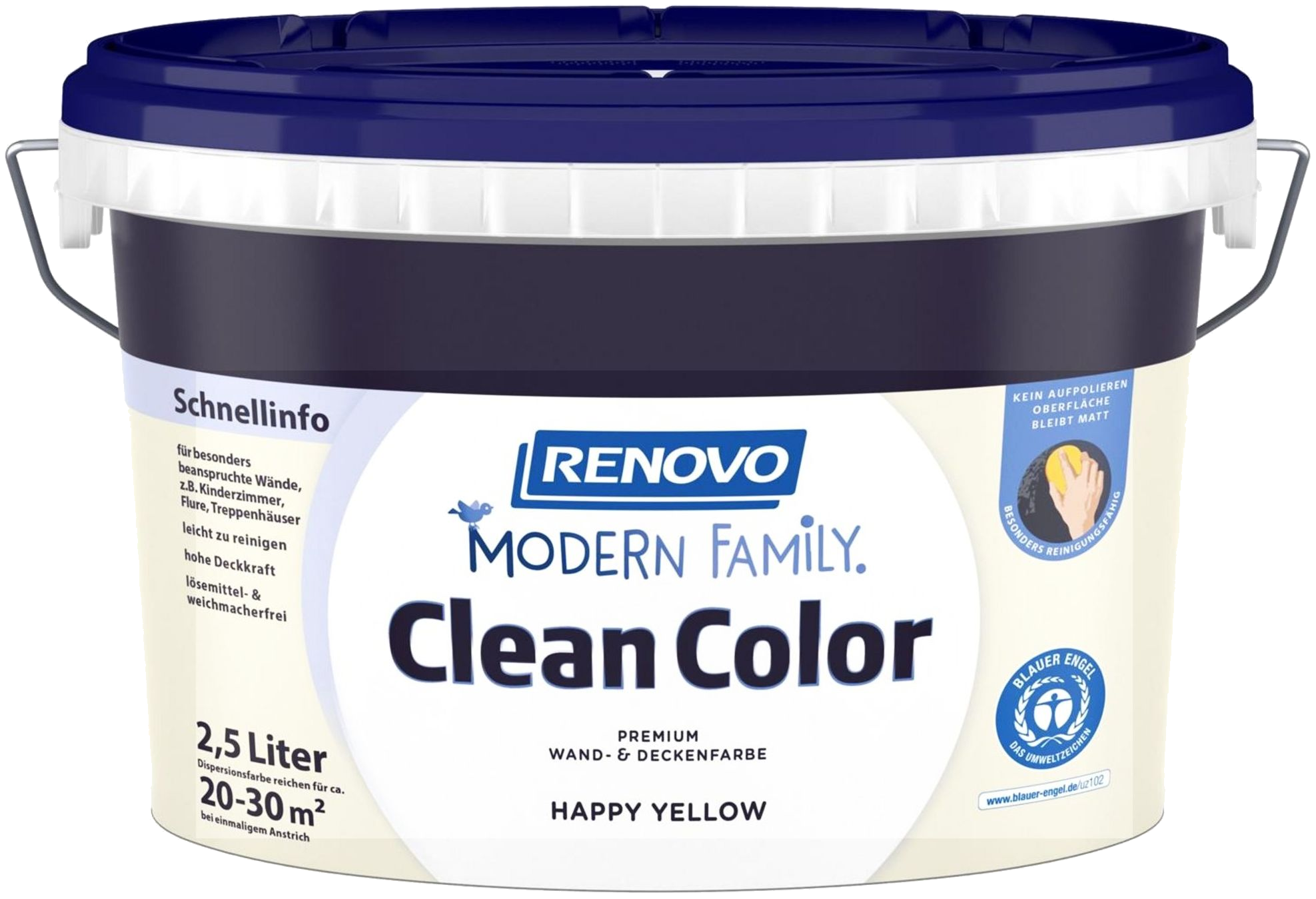 2,5L Renovo Cleancolors Happy Yello 2,5L Renovo Cleancolors Happy Yello