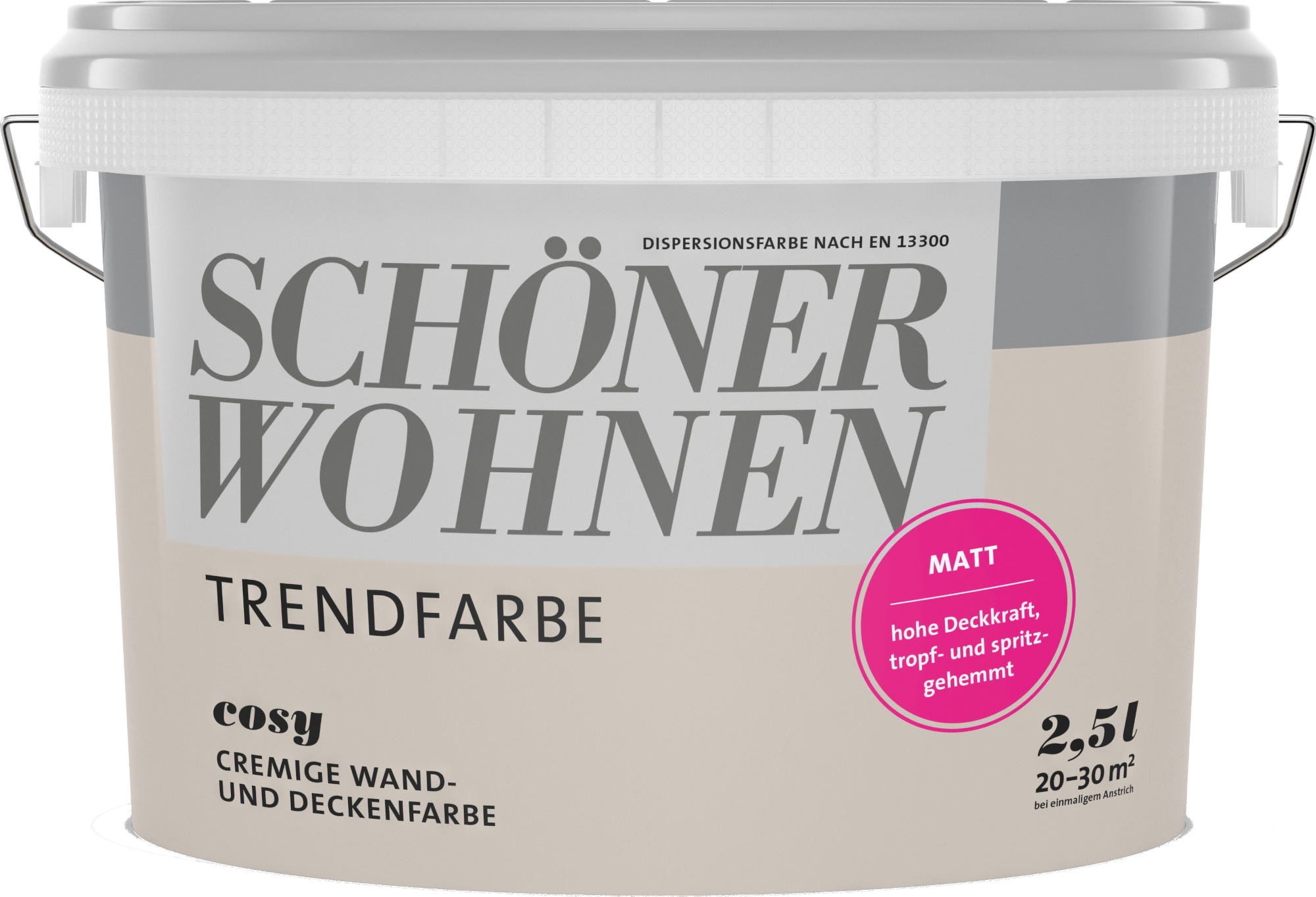 2,5L Schöner Wohnen - Trendfarbe Wandfarbe matt Cosy 2,5L Schöner Wohnen -Trend Wandfarbe matt Cosy