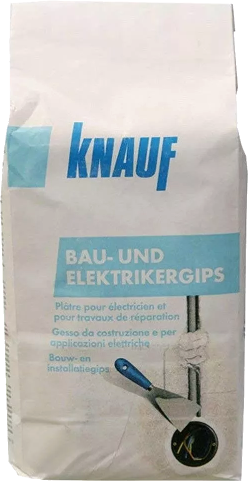 10kg Knauf Bau- und Elektriker-Gips 10kg Knauf Bau- und Elektriker-Gips