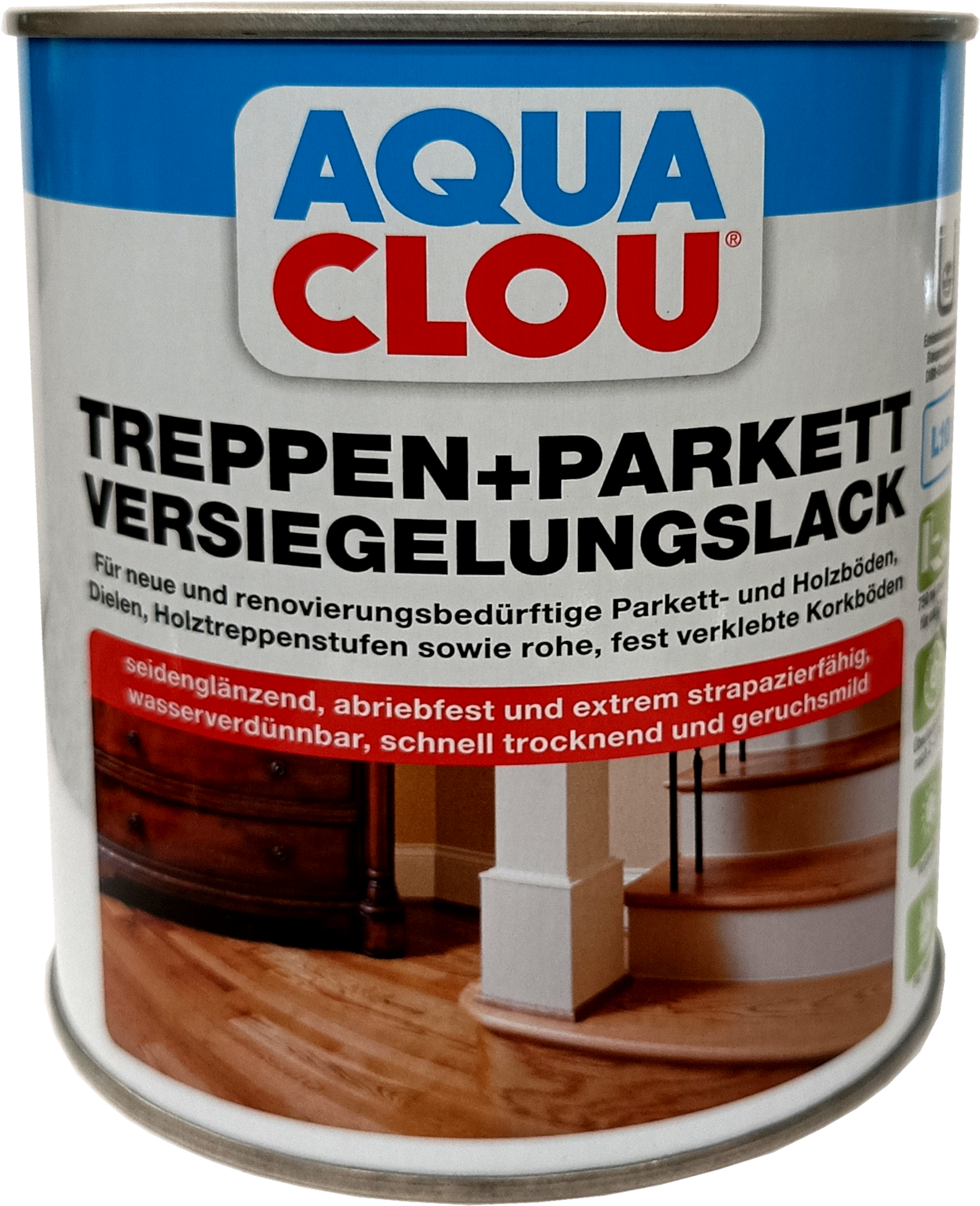 750ml Clou Treppen- und Parkettversiegelungslack 750ml Clou Treppen- und Parkettversiegelungslack