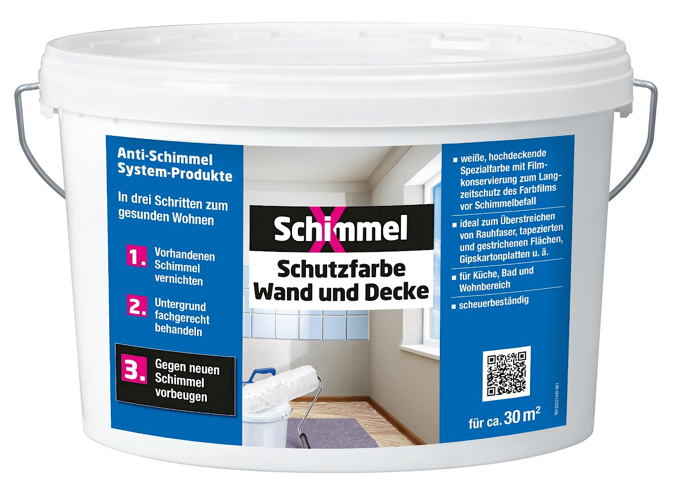 5L SchimmelX Anti-Schimmel-Farbe 5L SchimmelX Anti-Schimmel-Farbe