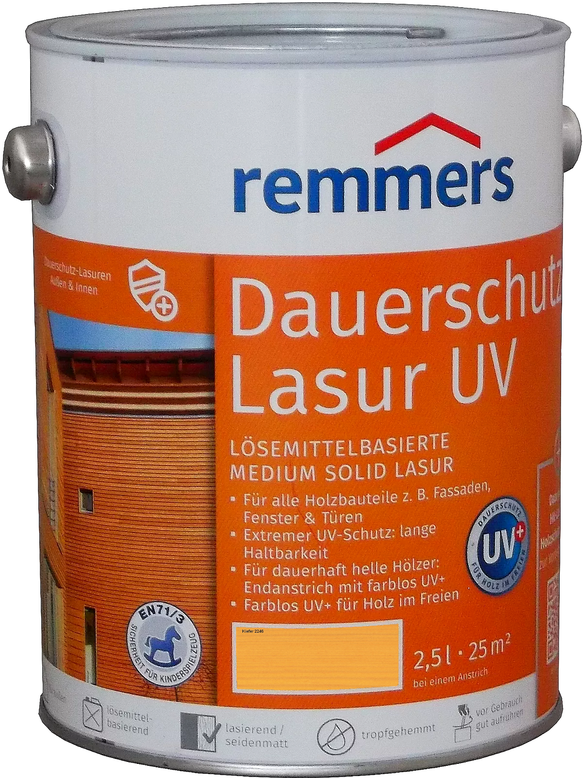 2,5L Remmers Dauerschutz-Lasur UV Kiefer