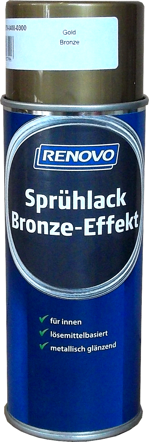 400ml Renovo Sprühlack Bronze-Effekt Gold 400ml Renovo Sprühlack Bronze-Effekt Gold