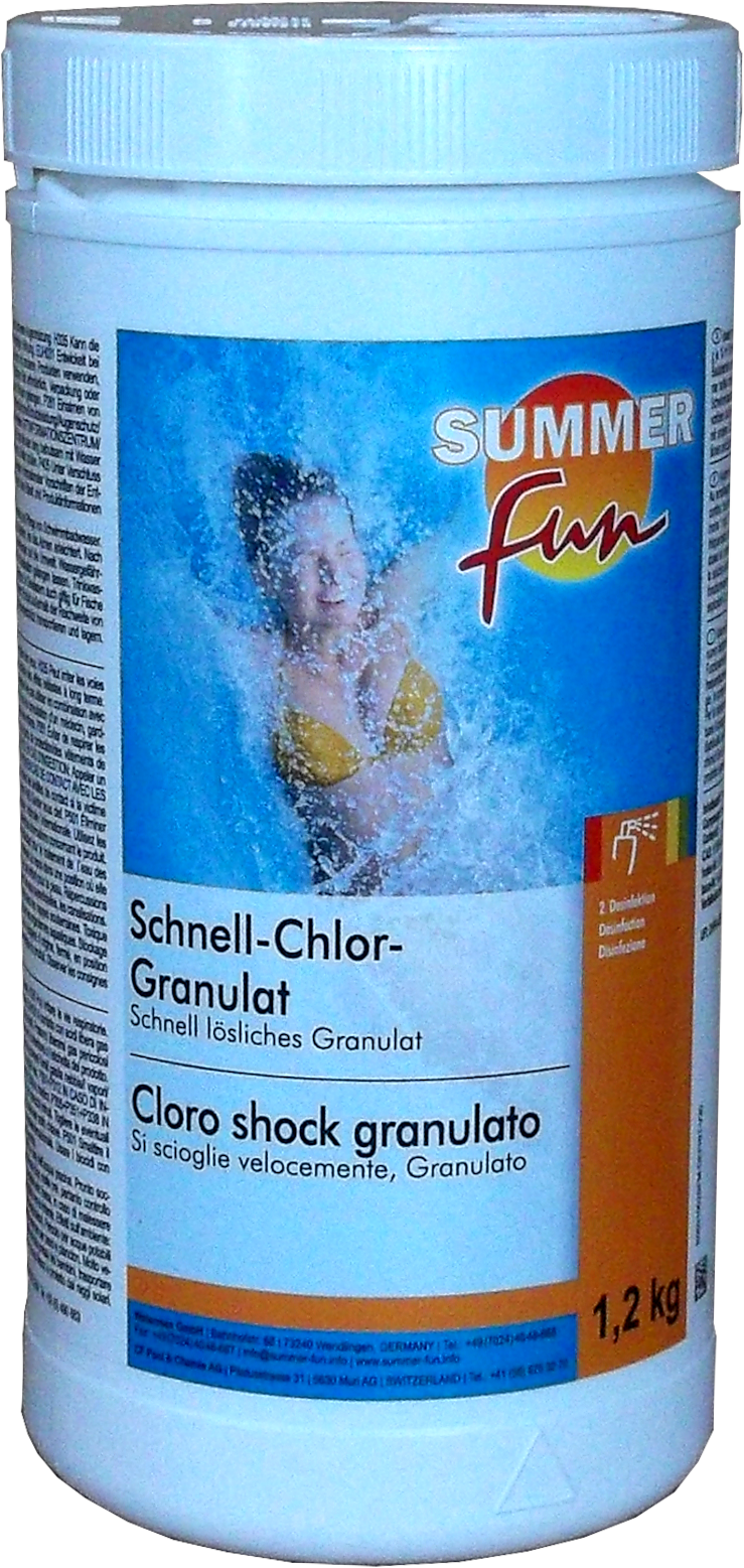 1,2kg Schnell-Chlor-Granulat zurSchnelldesinfektion 1,2kg Schnell-Chlor-Granulat zurSchnelldesinfektion