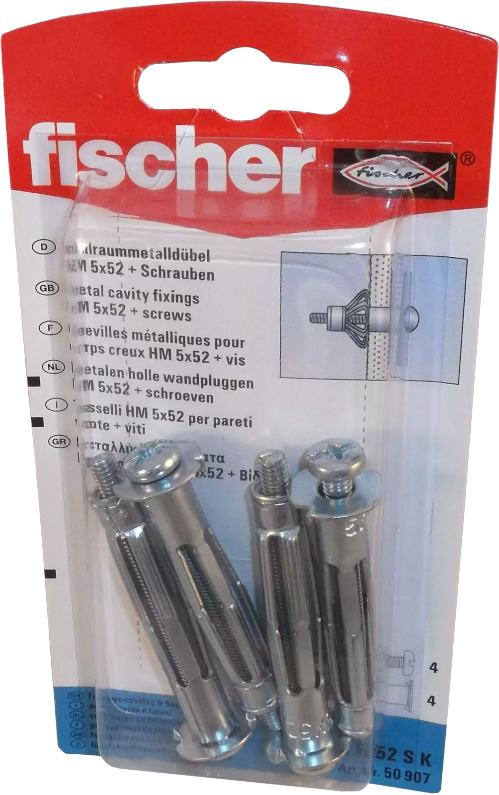 Hohlraumdübel HM 5 x 52 SK Hohlraumdübel HM 5 x 52 SK