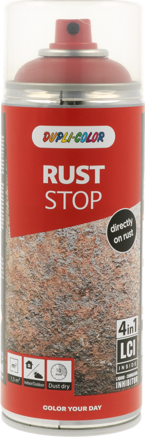 Dupli Color Rust Stop 4 in 1 Seidenmatt 400 ml RAL3002 Karminrot Dupli Color Rust Stop 4 in 1 Seidenmatt 400 ml RAL3002 Karminrot