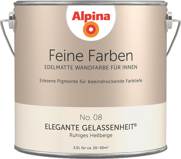 2,5L ALPINA Feine Farben Elegante Gelassenheit No.08 2,5L ALPINA Feine Farben Elegante Gelassenheit No.08