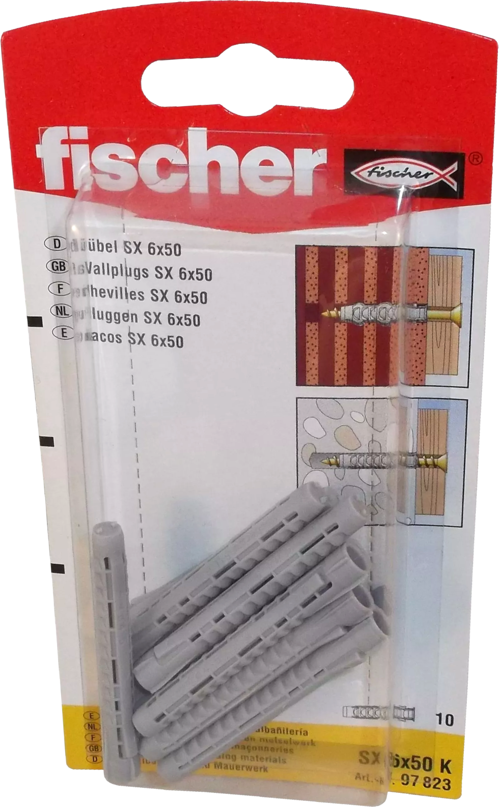 Fischer Universaldübel SX 6x50 K Fischer Universaldübel SX 6x50 K