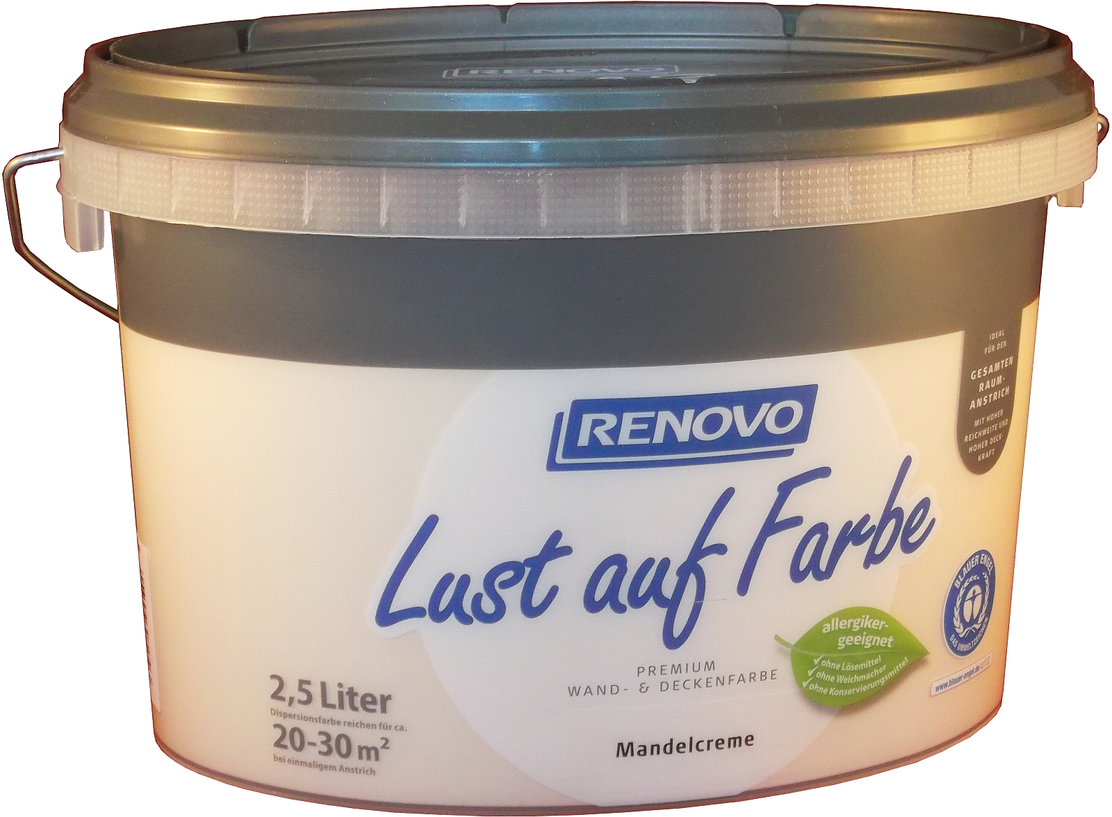 2,5L Renovo Lust auf Farbe, Mandelcreme 2,5L Renovo Lust auf Farbe, Mandelcreme
