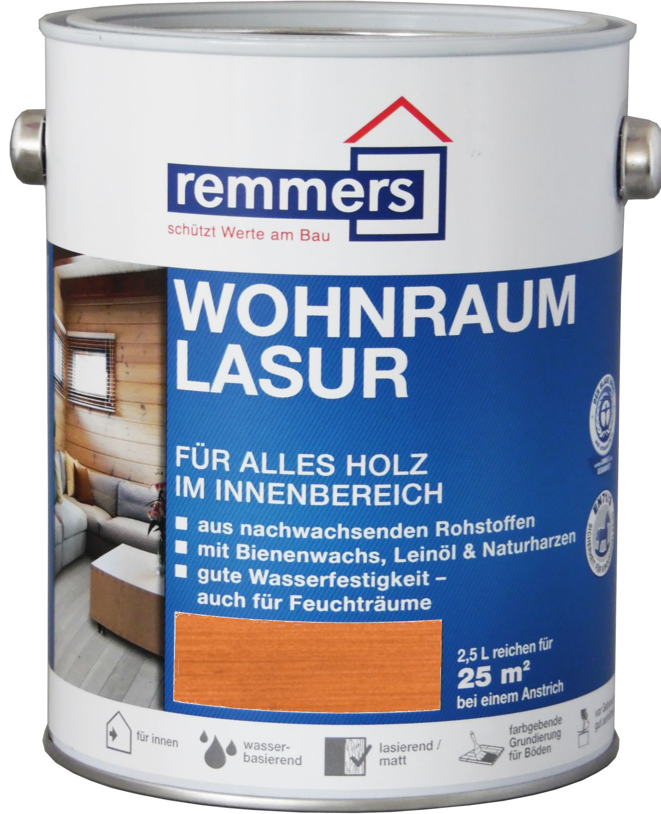 750ml Remmers Wohnraumlasur Kirsche 750ml Remmers Wohnraumlasur Kirsche