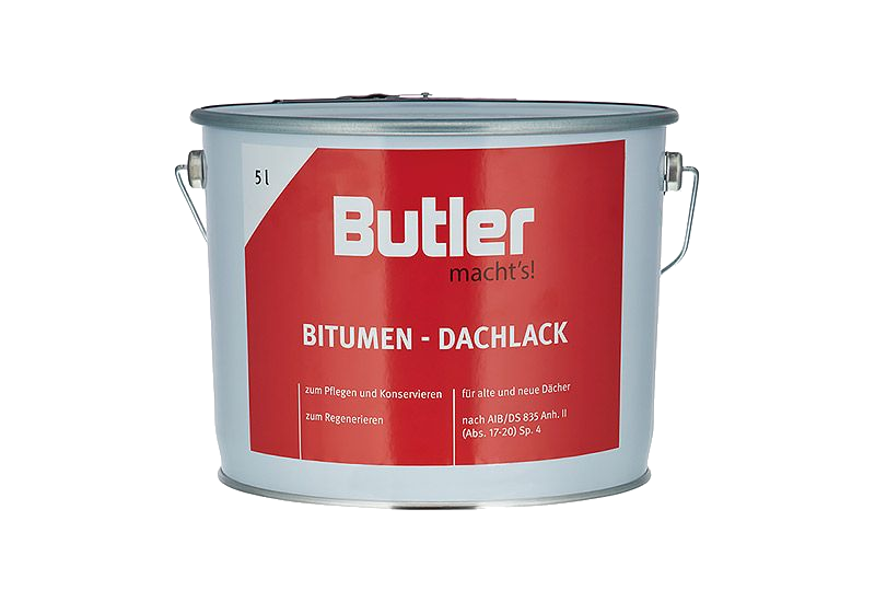 5L Butler Bitumen-Dachlack lösemittelhaltig