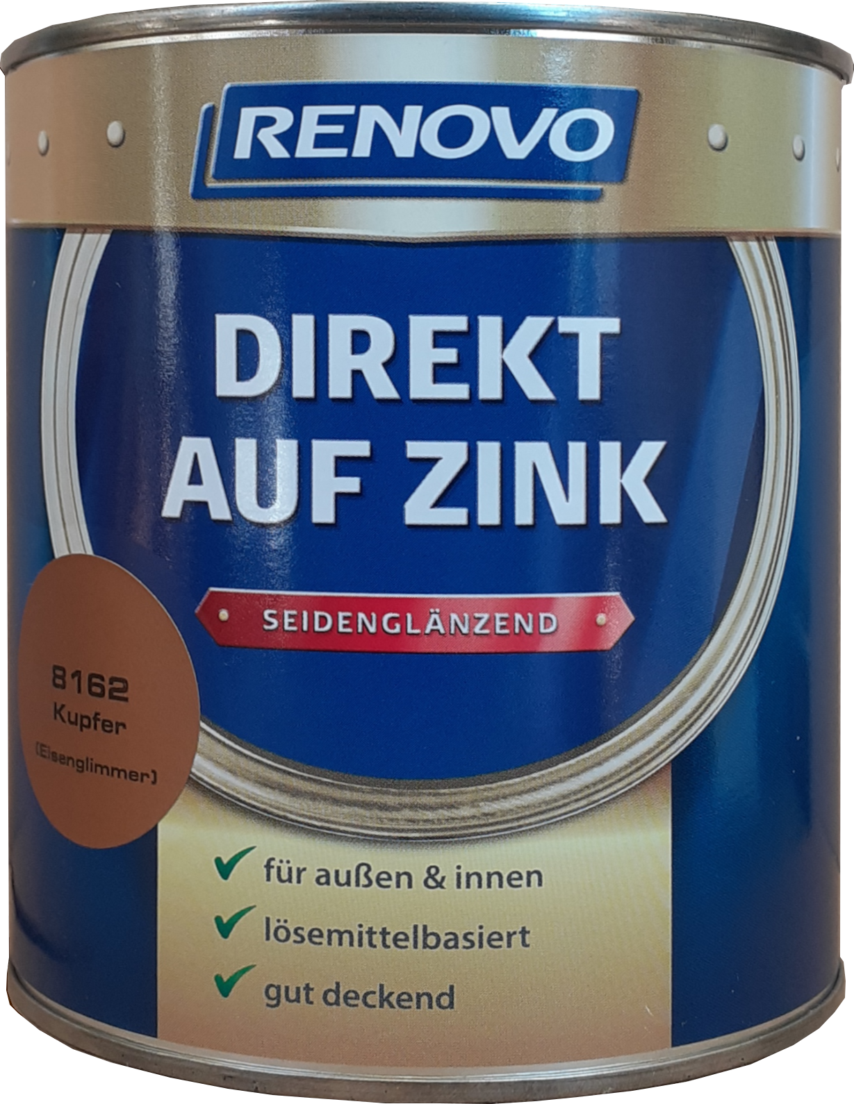 750ml Renovo Direkt auf Zink, Kupfer 8162 750ml Renovo Direkt auf Zink, Kupfer 8162