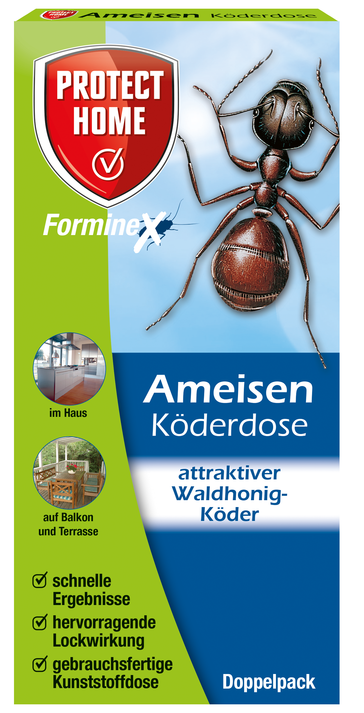 Protect Home FormineX Ameisenköderdose 2 Stück Protect Home FormineX Ameisenköderdose 2 Stück