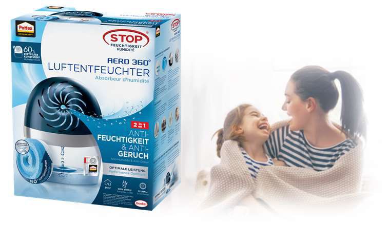 GERÄT Pattex Luftentfeuchter AERO 360° m.450g Tap GERÄT Pattex Luftentfeuchter AERO 360° m.450g Tap