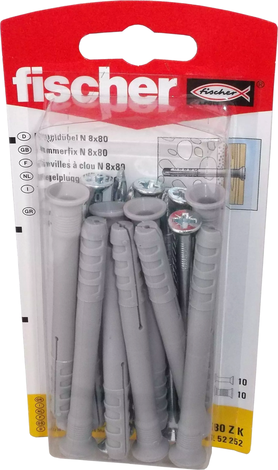 Nageldübel N 8X80 ZK Nageldübel N 8X80 ZK