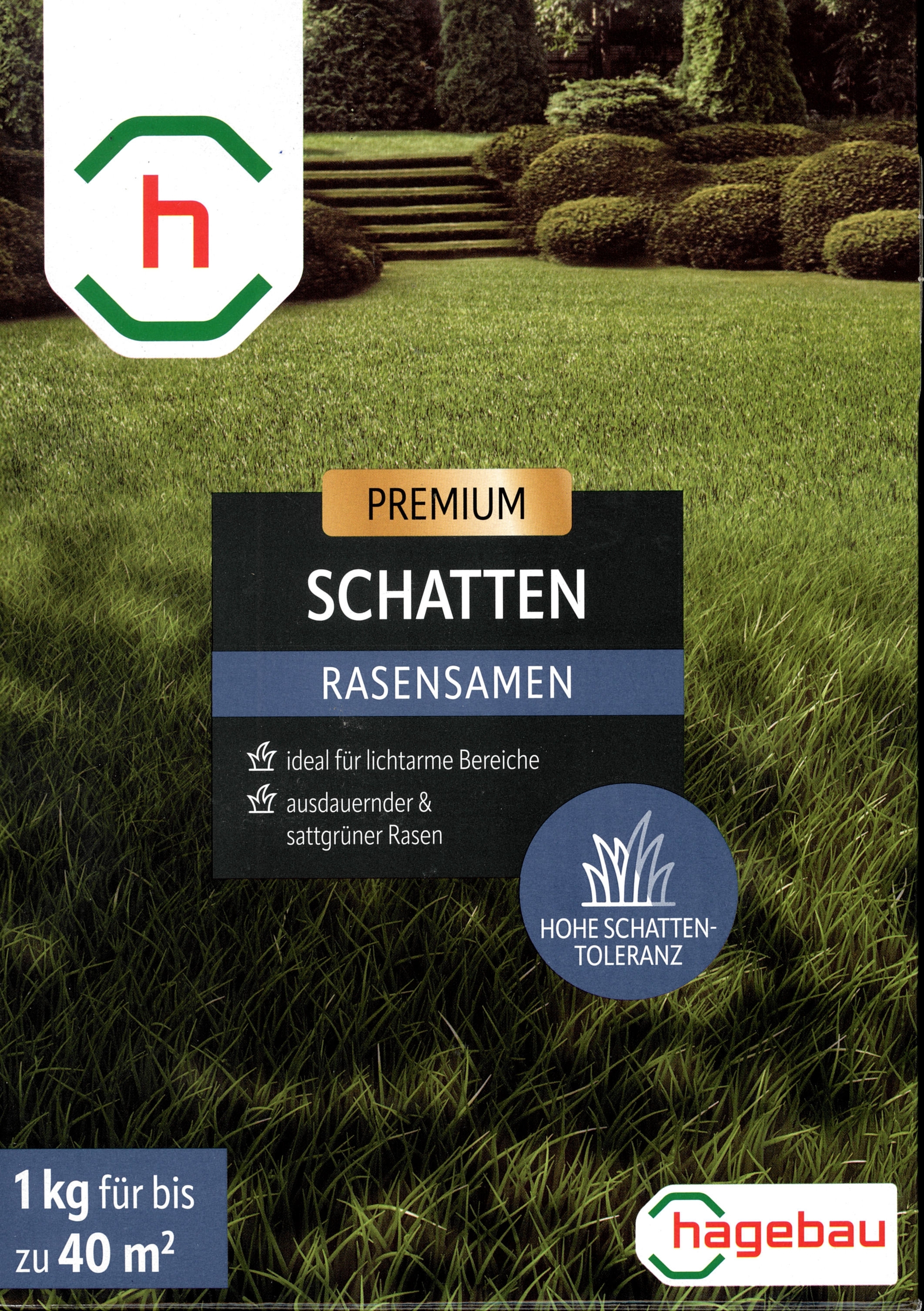 h-Marke Schattenrasen 1kg