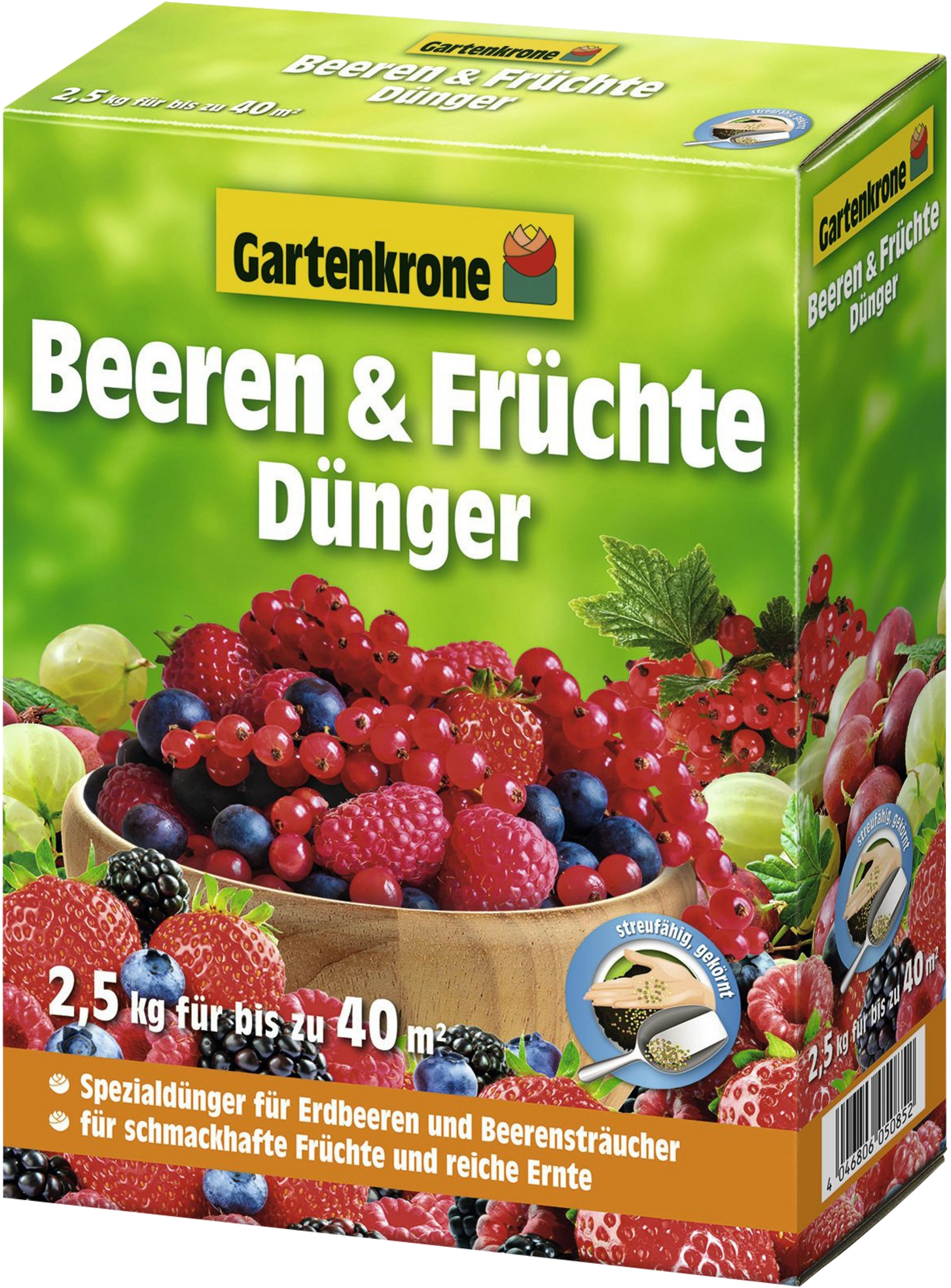 2,5kg Gartenkrone Beeren & Früchte Dünger 2,5kg Gartenkrone Beeren & Früchte Dünger