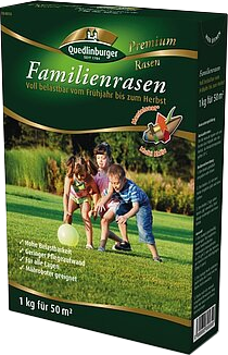 1kg Quedlinburger Familienrasen  Mantelsaat