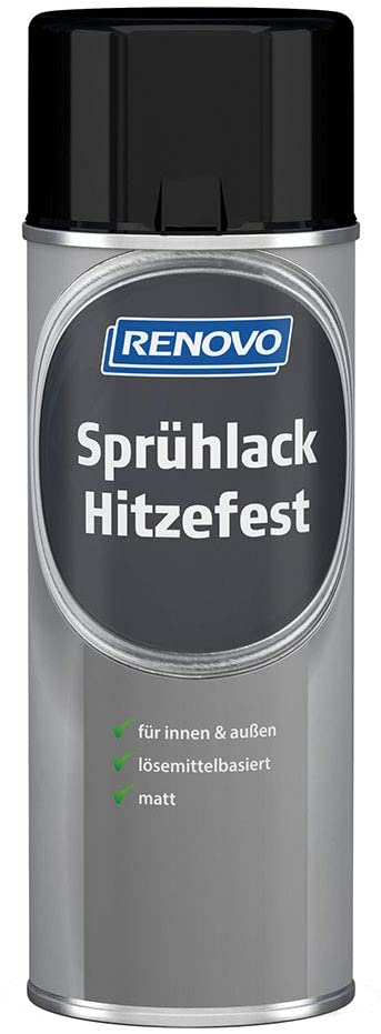 400ml Renovo Sprühlack Hitzefest bis 500 C 400ml Renovo Sprühlack Hitzefest bis 500 C