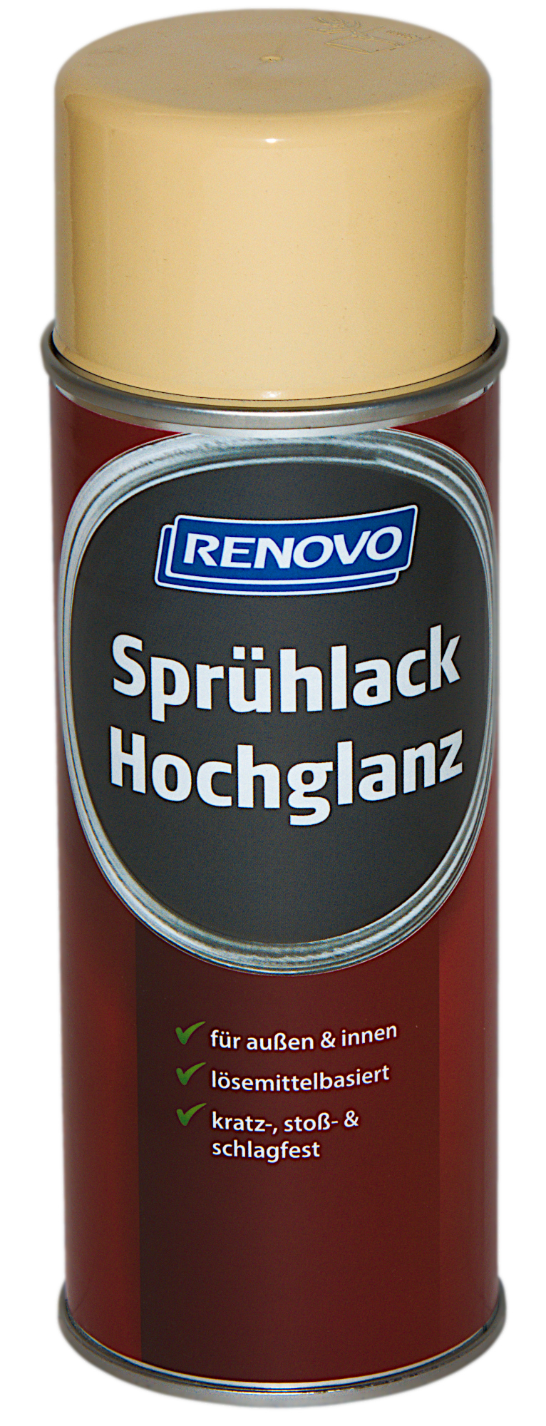 400ml Renovo Sprühlack hochglänzend Elfenbein 1014 400ml Renovo Sprühlack hochglänzend Elfenbein 1014