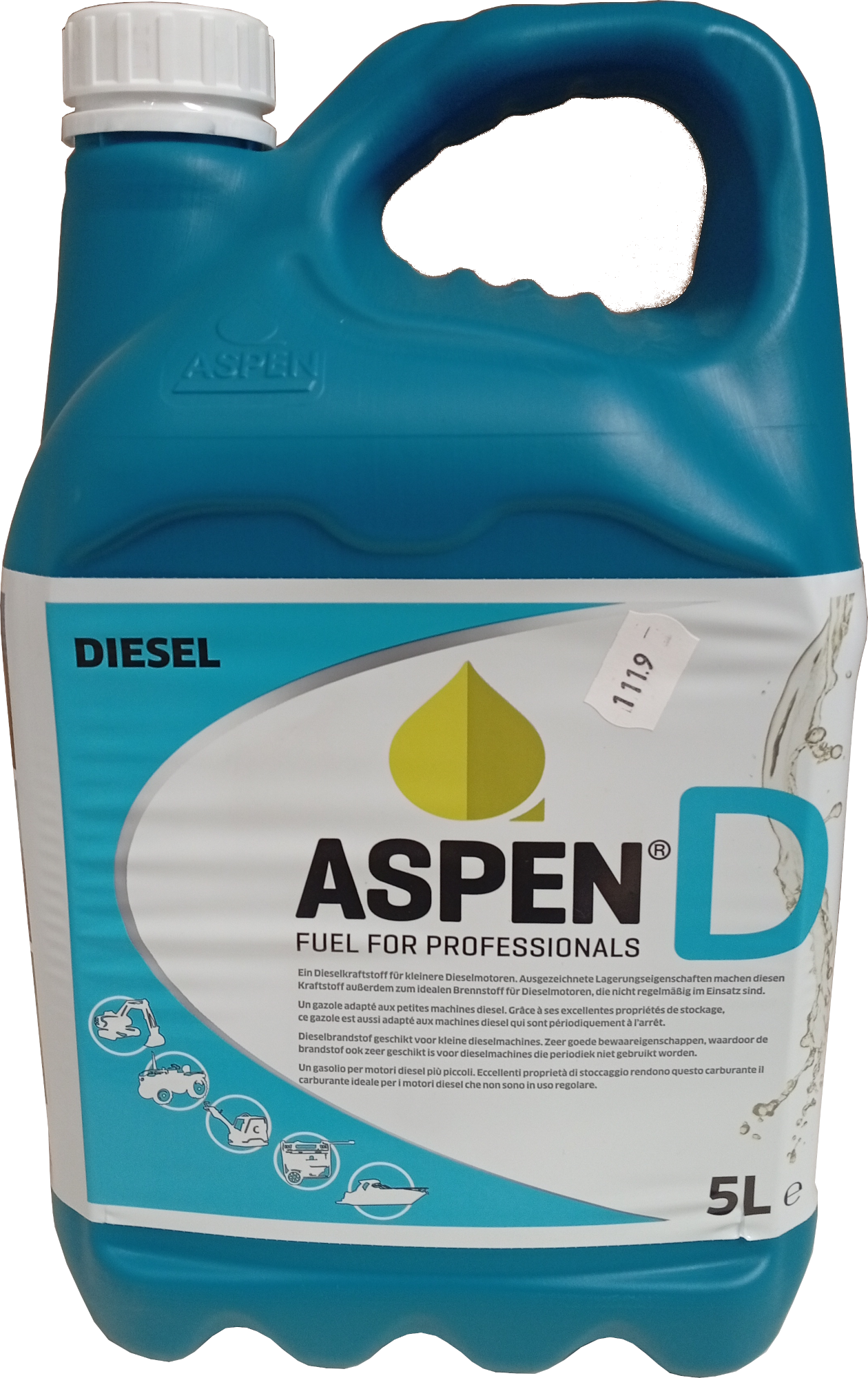 5L ASPEN Diesel bis -32° lange Lagerfähig