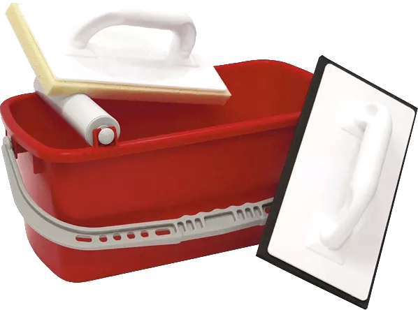 Fliesenleger - Waschset, 3-teilig, 10 Liter Fliesenleger - Waschset, 3-teilig, 10 Liter