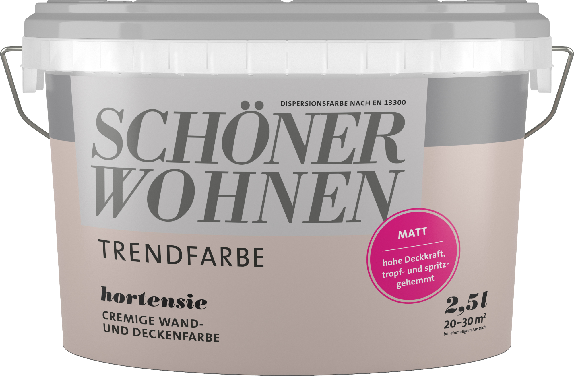 2,5L Schöner Wohnen - Trendfarbe Wandfarbe matt Hortensie 2,5L Schöner Wohnen -Trend Wandfarbe matt Hortensie