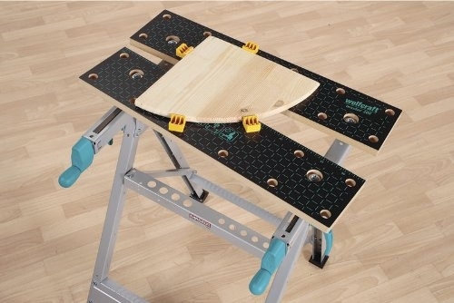 Wolfcraft 6177000 Universeller Spanntisch, grau