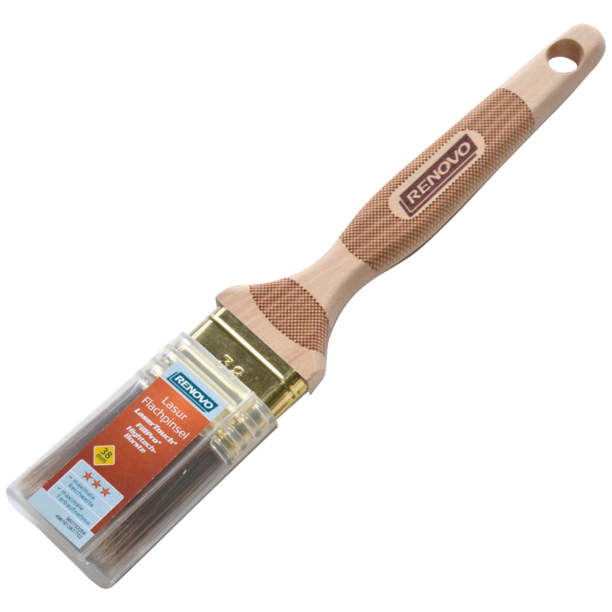38mm Renovo Lasur-Flachpinsel Holzgriff, Fillpro 38mm Renovo Lasur-Flachpinsel Holzgriff, Fillpro
